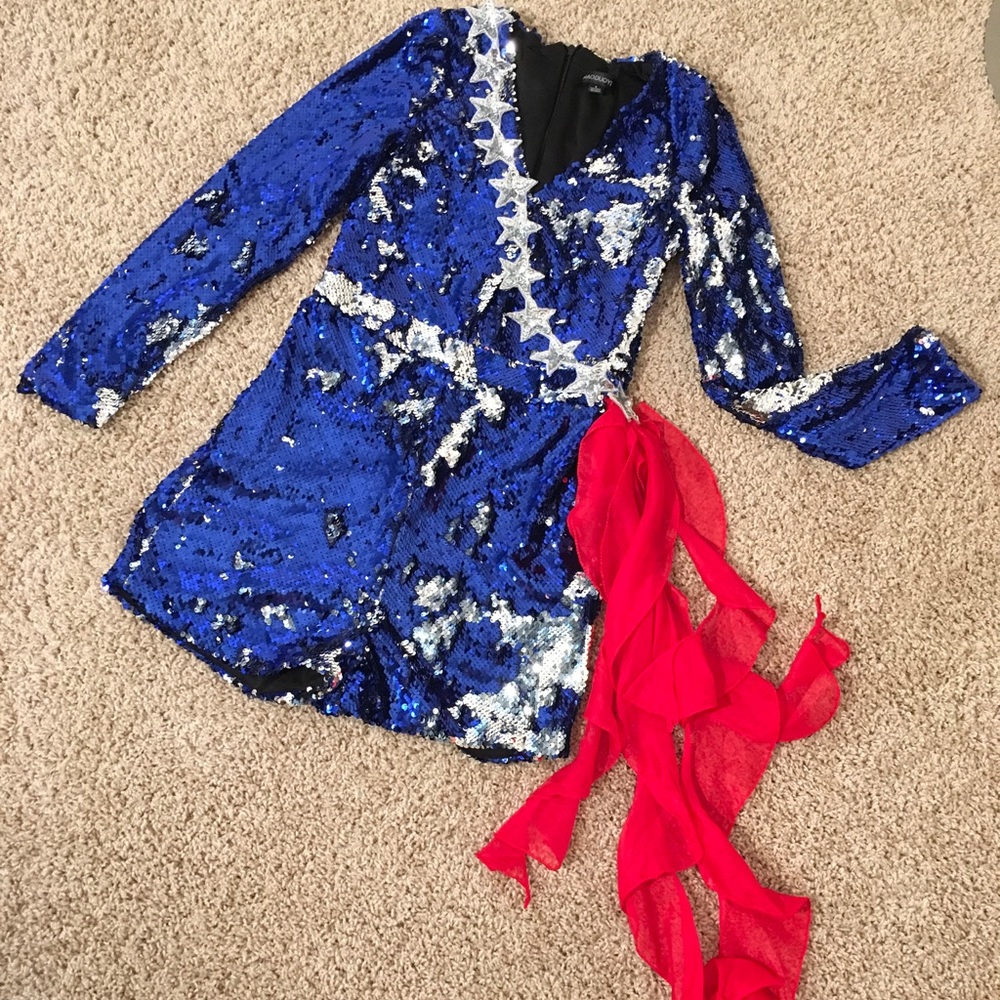 Custom Fun Fashion Runway Pageant romper 4